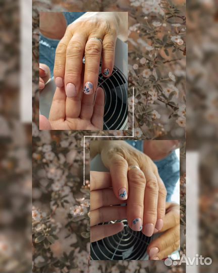 Модель на педикюр и маникюр