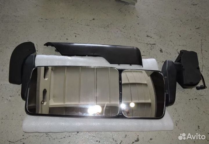 Зеркало X3000 в сборе shacman (с подогревом