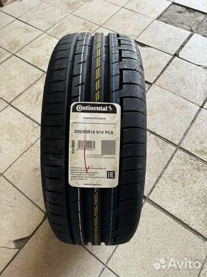 Continental ContiPremiumContact 6 205/55 R16 91V