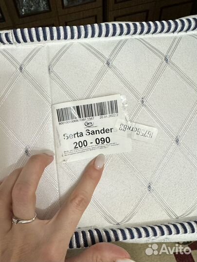 Матрас 200*90 serta sanders