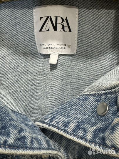 Джинсовая куртка zara