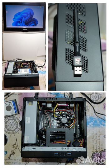 Системный блок MB Biostar J4125NHU mini- ITX