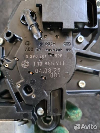 Мотор заднего дворника Volkswagen Touran 1