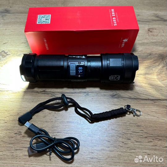 Самый дальнобойный мощный фонарь до 3000 метров