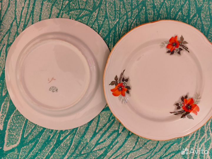Тарелки маки чайка