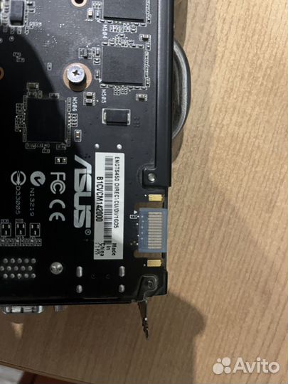 Видеокарта Asus gtx 450 1024mb