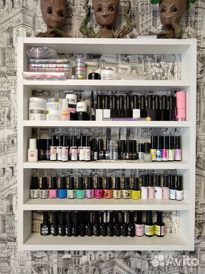 Наращивание ногтей полный комплект