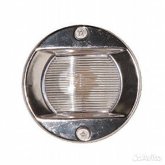 Огонь кормовой, хромированный круглый корпус