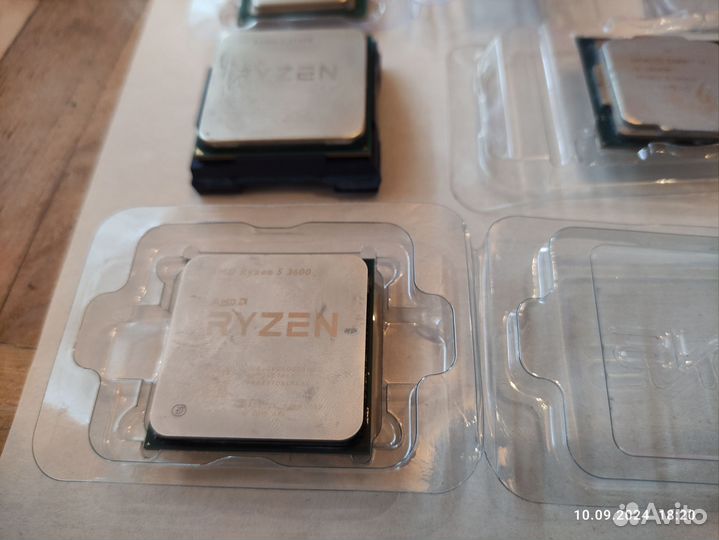 Процессоры ryzen + intel