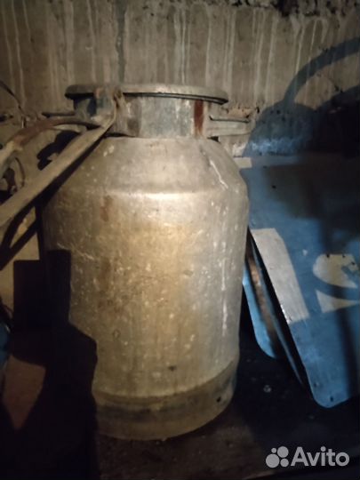 Фляга алюминиевая бу 40л