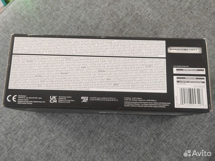 Nintendo Switch Lite Dialga and Palkia (новая)