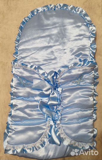 Конверт на выписку для мальчика летний