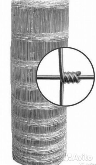 Сетка для ограждений, шарнирная 50метров