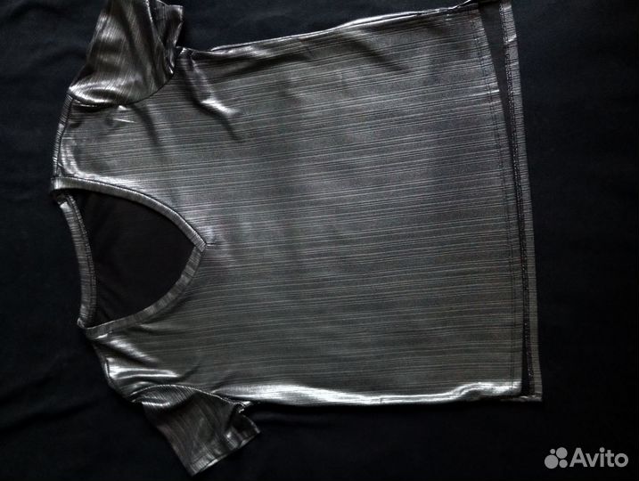 Футболка металлик