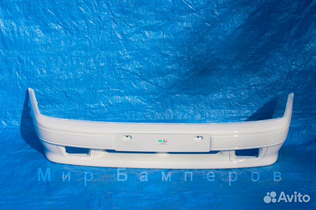 Бампер ваз 2114 в цвет кузова белое облако 24
