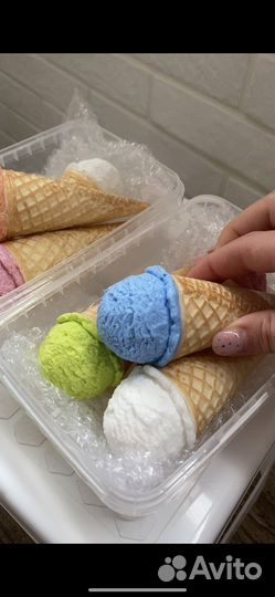 Мороженое из мыла