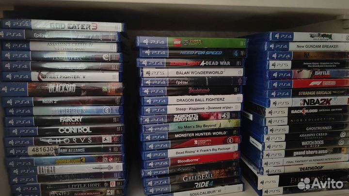 Игры на дисках ps4 ps5