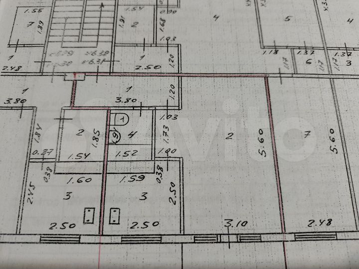 1-к. квартира, 32,3 м², 3/5 эт.