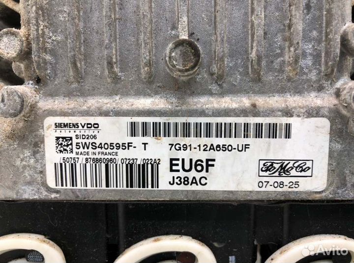 Блок управления двигателем Ford Mondeo 4 2.0 tdci