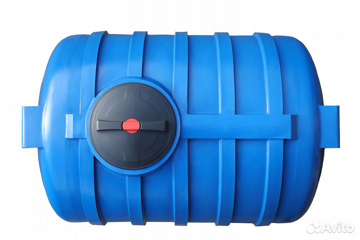 Емкость горизонтальная цилиндрич PT GL 1500 л