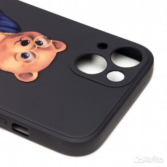 Чехол SC307 для iPhone 13 силиконовый черный (208