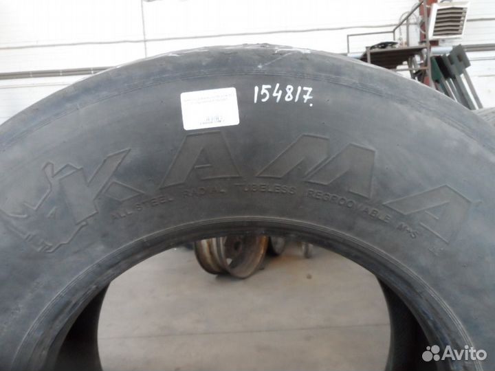 Шина грузовая Кама 385/65 R 22.5 б/у протектор 6.2