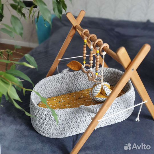 Детский тренажёр из дерева