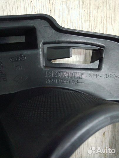 Кронштейн крепление птф противотуманной фары туман