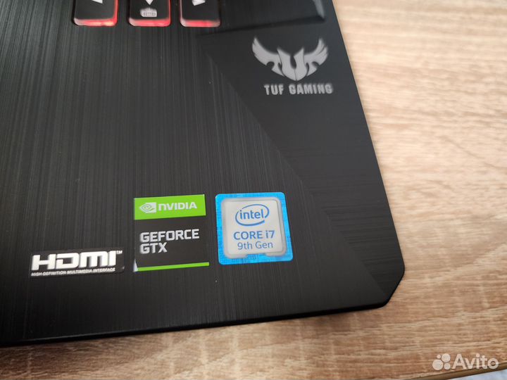 Мощный asus 120Hz/GTX1650 4Gb/i7 9750h/озу16Gb
