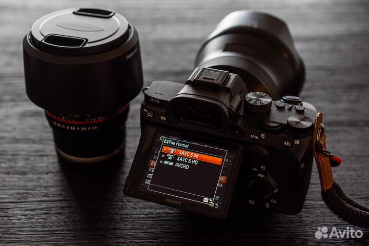 Фотоаппарат Sony a7 iii и объектив 35 mm 1.8