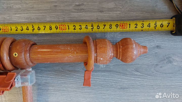 Карниз двухрядный 2.7 м