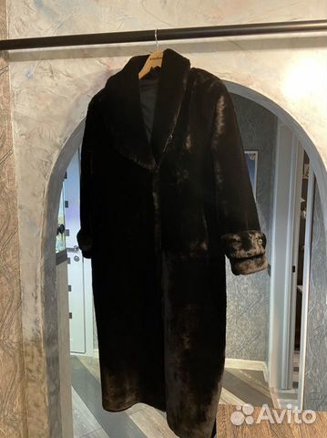 Мутоновая шуба 50 размер