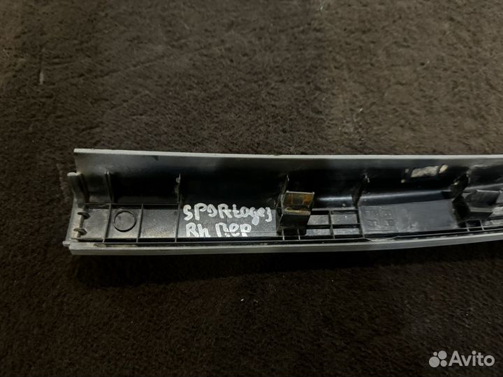 Накладка рейлинга передняя правая Kia Sportage 3