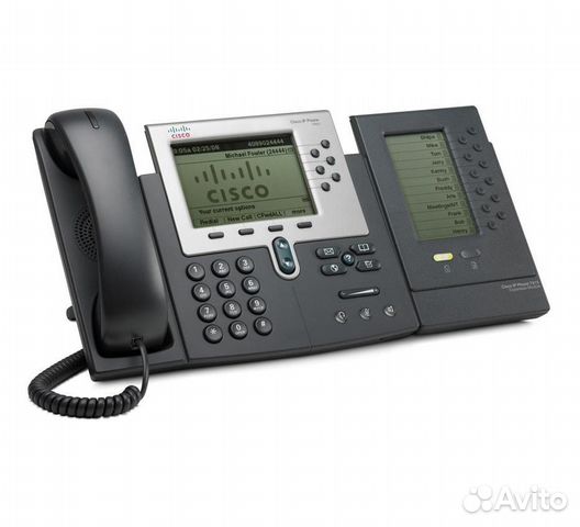 Ip phone Cisco 7962 + Cisco 7915 новый объявление продам