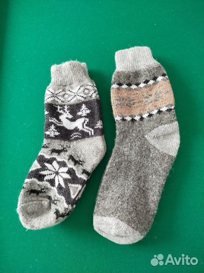 Шерстяные носки