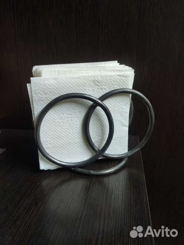 Салфетница металлическая