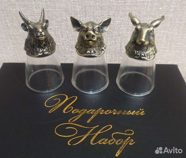 Подарочный набор стопок перевертышей (12штук)