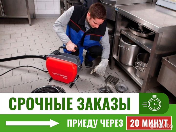 Гидродинамическая Прочистка канализации