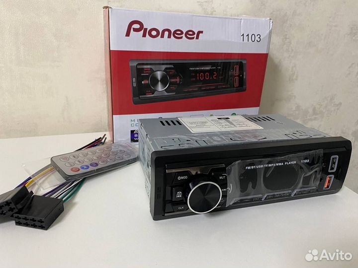 Автомагнитола Pioneer с bluetooth