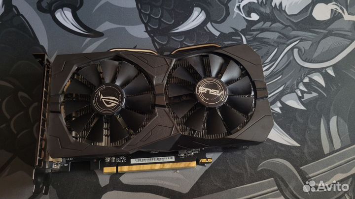 Видеокарта asus rog strix rx 460 4 gb