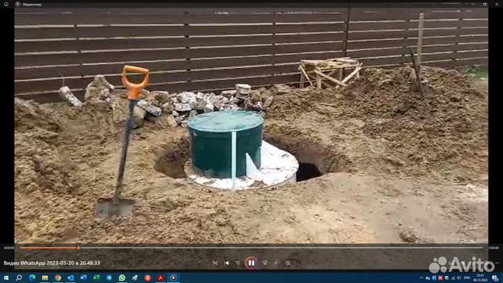 Кессон для дачи