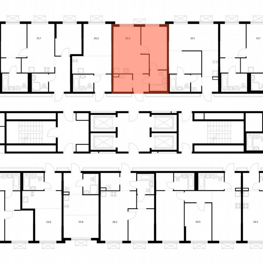 1-к. квартира, 36,5 м², 13/25 эт.