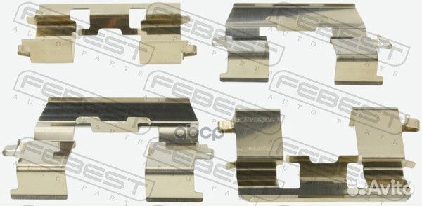 Комплект монтажный дискового тормоза 0303accf F