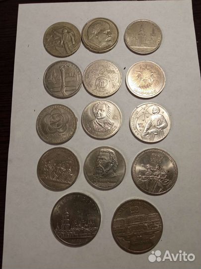 Юбилейные рубли СССР