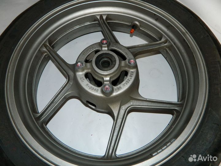 Колесо заднее в сборе R17, Kawasaki, ER 6 F 2007