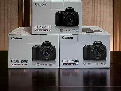 Canon EOS 250d kit FF-S 18-55 IS STM black/Silver