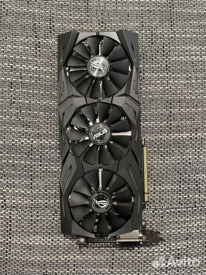 Видеокарта gtx 1060 6gb asus strix