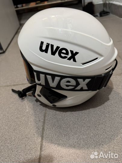 Горнолыжный шлем uvex race+