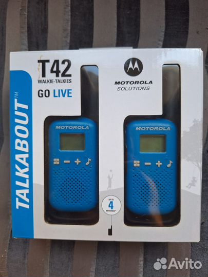 Рации motorola solution T42 go live