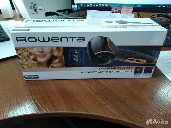 Автоматический стайлер rowenta SO curls CF3710F0